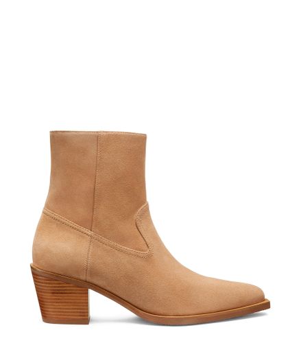 TATE BOOTIE, BOOTS AND BOOTIES, /, SPORT SUEDE/STACKED - Stuart Weitzman - Modalova