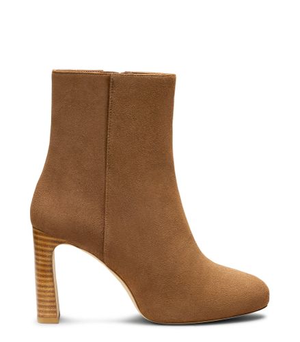 BABETTE PLATFORM ZIP BOOTIE, BOOTS AND BOOTIES, /, SUEDE/STACKED - Stuart Weitzman - Modalova