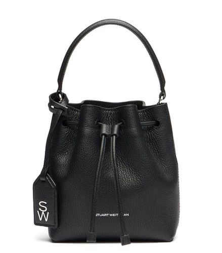 RAE MINI BUCKET BAG, BAGS, , TEXTURED LEATHER - Stuart Weitzman - Modalova