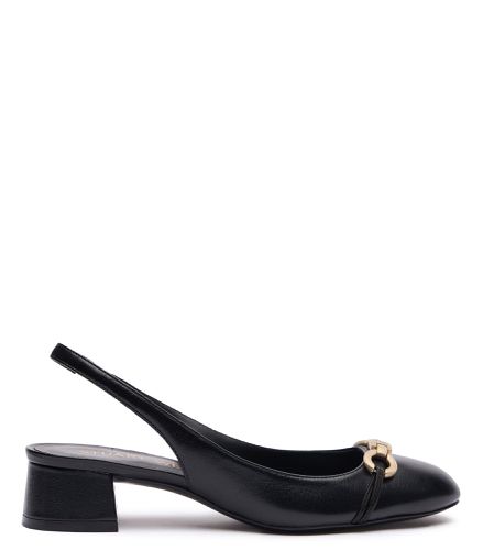 VIVIENNE 35 SW SIGNATURE SLINGBACK, Last chance, , LACQUERED NAPPA - Stuart Weitzman - Modalova