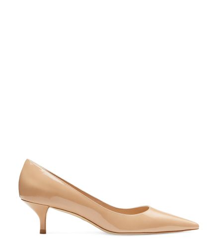 STUART KITTEN PUMP, PUMPS, , PATENT - Stuart Weitzman - Modalova