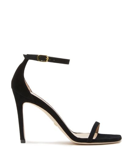 NUDISTCURVE 100 SANDAL, SANDALS, , SUEDE - Stuart Weitzman - Modalova