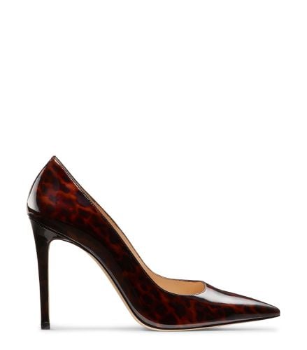 STUART POWER 100 PUMP, PUMPS, , GLOSS TORTOISE - Stuart Weitzman - Modalova