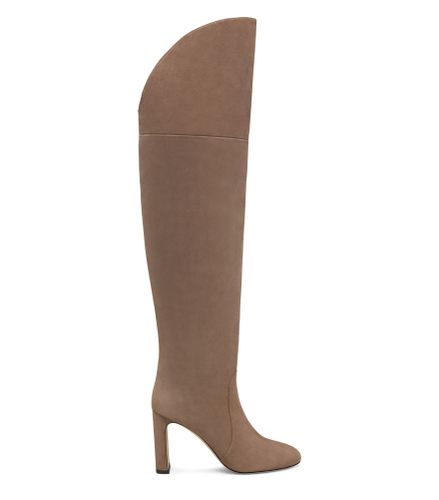 BABETTE OVER-THE-KNEE TUBO 85, BOOTS AND BOOTIES, , SUEDE - Stuart Weitzman - Modalova