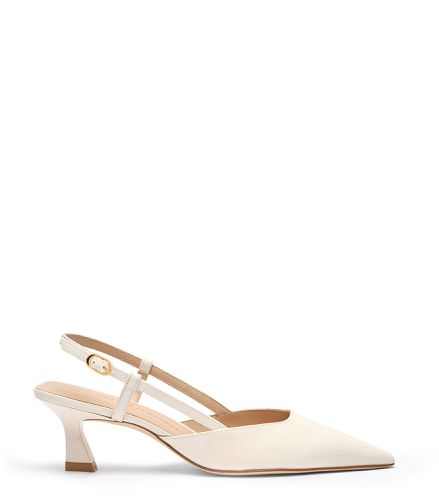 VINNIE 50 SLINGBACK, LEATHER SLINGBACK, , PATENT - Stuart Weitzman - Modalova