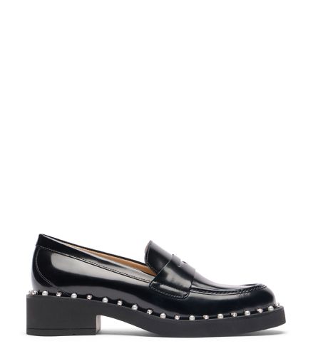 REVERIE LOAFER, FLATS AND LOAFERS, , SPAZZOLATO - Stuart Weitzman - Modalova