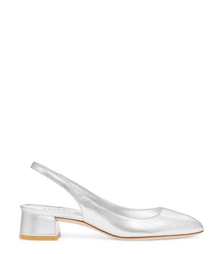 VIVIENNE 35 SLINGBACK, SLINGBACK, , LIQUID METALLIC - Stuart Weitzman - Modalova