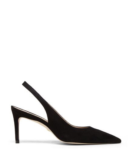 STUART 75 SLINGBACK PUMP, Office Shoes, , SUEDE - Stuart Weitzman - Modalova