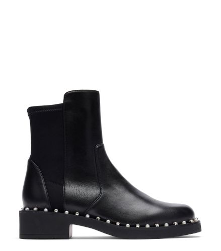 REVERIE BOOTIE, BOOTS AND BOOTIES, , NAPPA/STRETCH GABARDINE - Stuart Weitzman - Modalova