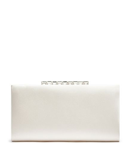 THE VIP CRYSTAL CLUTCH, BAGS, , SATIN - Stuart Weitzman - Modalova