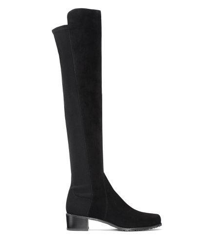 RESERVE, BOOTS AND BOOTIES, , SUEDE/STRETCH GABARDINE - Stuart Weitzman - Modalova