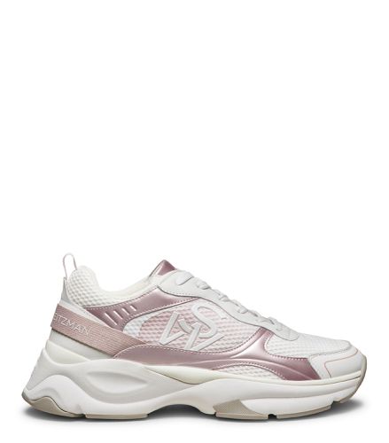 SW TRAINER, SNEAKERS, //, CALF/DEGRADE MESH/METALLIC LEATHER - Stuart Weitzman - Modalova