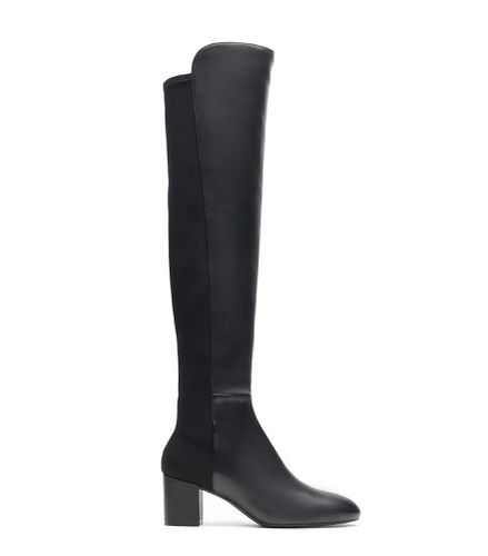 YULIANA BOOT, BOOTS AND BOOTIES, , NAPPA/STRETCH GABARDINE - Stuart Weitzman - Modalova