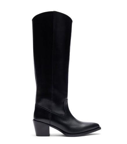 TATE BOOT, BOOTS AND BOOTIES, , HERITAGE CALF/STACKED - Stuart Weitzman - Modalova