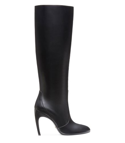 LUXECURVE 100 SLOUCH BOOT, Friday, , LACQUERED NAPPA - Stuart Weitzman - Modalova