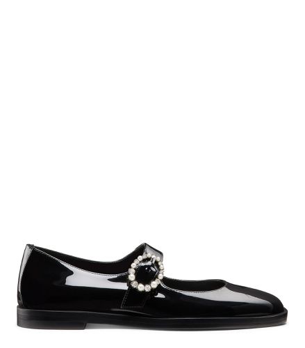 LORALEI CRYSTAL MARY JANE, FLATS AND LOAFERS, , PATENT - Stuart Weitzman - Modalova