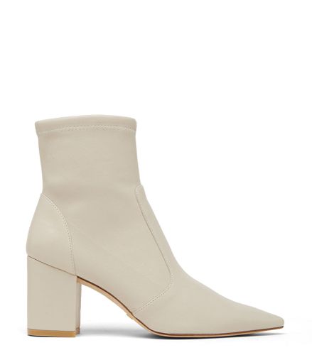 STUART 75 BLOCK STRETCH BOOTIE, BOOTS AND BOOTIES, , STRETCH NAPPA - Stuart Weitzman - Modalova