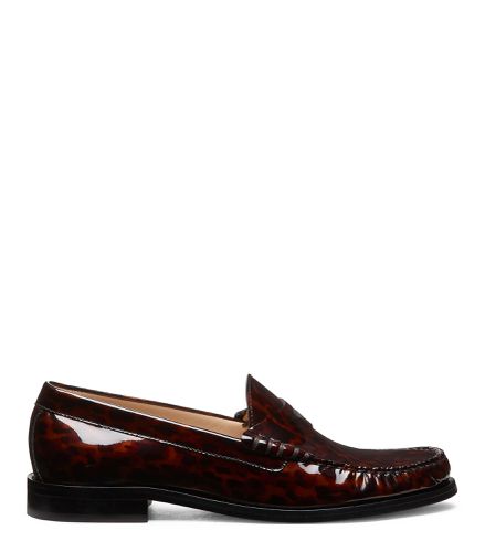 LOTTIE LOAFER, FLATS AND LOAFERS, , GLOSS TORTOISE - Stuart Weitzman - Modalova