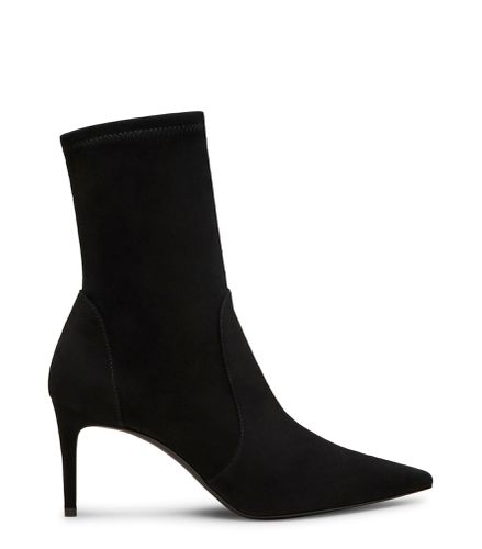 STUART POWER 75 BOOTIE, BOOTS AND BOOTIES, , SUEDE STRETCH - Stuart Weitzman - Modalova