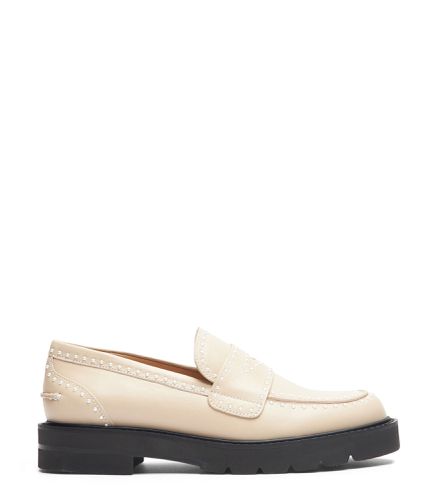 PARKER LIFT MINI PEARL LOAFER, FLATS AND LOAFERS, , SMOOTH CALF - Stuart Weitzman - Modalova