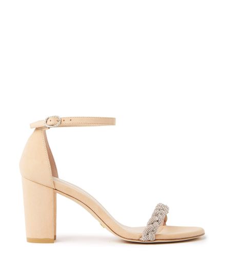 NEARLYNUDE HIGHSHINE SANDAL, SANDALS, , SUEDE - Stuart Weitzman - Modalova