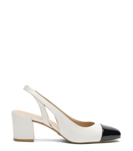 SLEEK 50 SLINGBACK, SLINGBACK, /, SMOOTH CALF/PATENT - Stuart Weitzman - Modalova