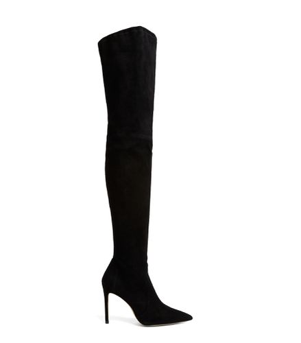 ULTRASTUART 100 STRETCH BOOT, BOOTS AND BOOTIES, , SUEDE STRETCH - Stuart Weitzman - Modalova