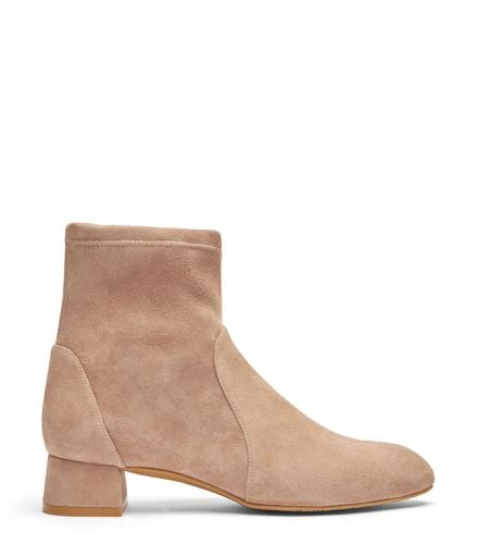 GRACE SOCK BOOTIE, BOOTS AND BOOTIES, , SUEDE STRETCH - Stuart Weitzman - Modalova