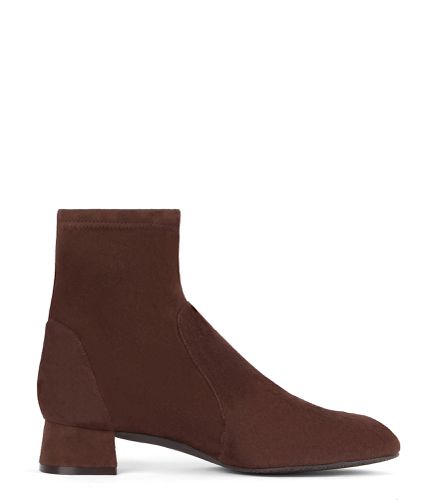 GRACE SOCK BOOTIE, BOOTS AND BOOTIES, , SUEDE STRETCH - Stuart Weitzman - Modalova