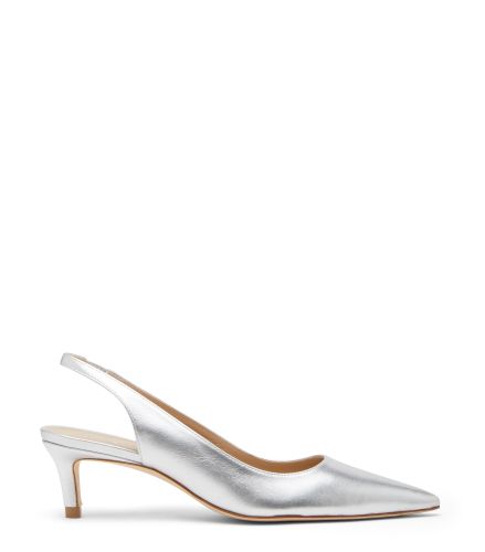 STUART 50 SLINGBACK PUMP, Flash Sale CO 30 off, , LIQUID METALLIC - Stuart Weitzman - Modalova