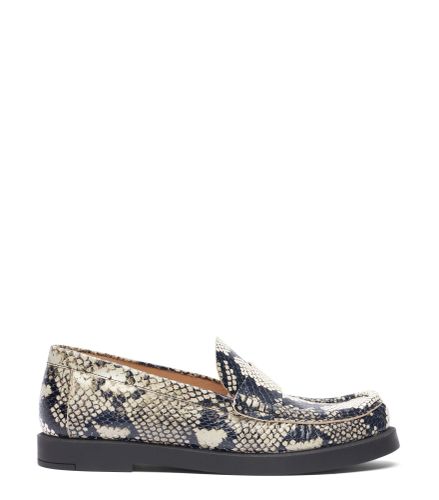 BLAKE LOAFER, FLATS AND LOAFERS, , MINI PRINTED PYTHON - Stuart Weitzman - Modalova