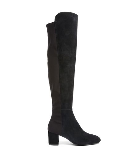 YULIANA BOOT, BOOTS AND BOOTIES, , SUEDE/STRETCH GABARDINE - Stuart Weitzman - Modalova