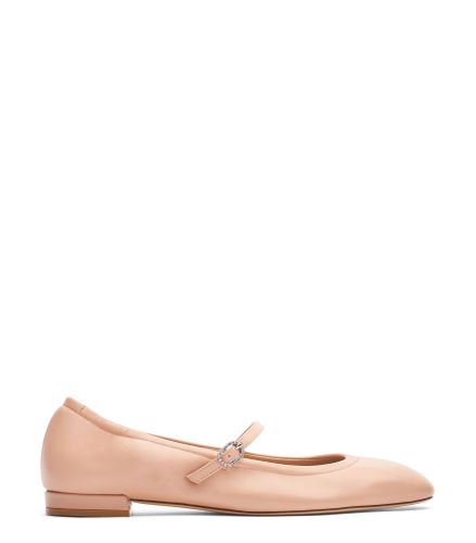 CLARIS BALLET FLAT, FLATS AND LOAFERS, , SMOOTH CALF - Stuart Weitzman - Modalova