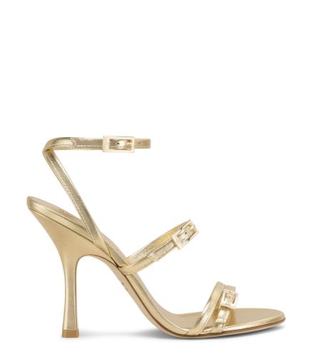 GEORGIE 100, SANDALS, , LIQUID METALLIC - Stuart Weitzman - Modalova