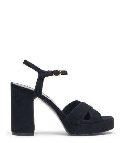 DAYNA PLATFORM SANDAL, SANDALS, , SUEDE - Stuart Weitzman - Modalova