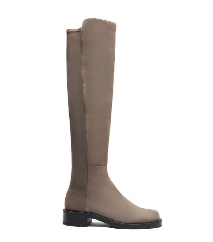 BOLD BOOT, BOOTS AND BOOTIES, , SUEDE/STRETCH GABARDINE - Stuart Weitzman - Modalova