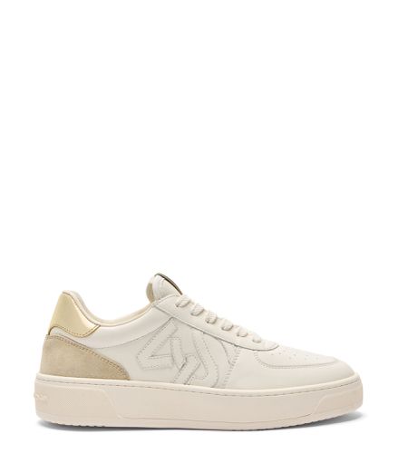 SW COURTSIDE MONOGRAM SNEAKER, SNEAKERS, //, CALF/SUEDE/METALLIC LEATHER - Stuart Weitzman - Modalova