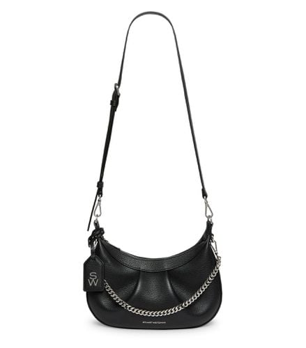 STELLAR CRESCENT BAG, Last chance, , TEXTURED LEATHER - Stuart Weitzman - Modalova