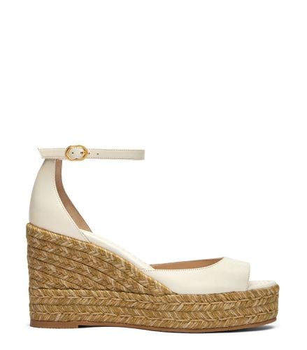 NUDISTIA ESPADRILLE WEDGE, WEDGES, , LACQUERED NAPPA - Stuart Weitzman - Modalova