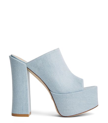 SKYHIGH 145 PLATFORM SLIDE, Last chance, , VINTAGE DENIM - Stuart Weitzman - Modalova