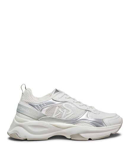 SW TRAINER, SNEAKERS, //, CALF/DEGRADE MESH/METALLIC LEATHER - Stuart Weitzman - Modalova