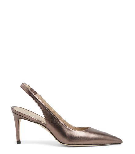 STUART 75 SLINGBACK PUMP, Klarna Selection, , LIQUID METALLIC - Stuart Weitzman - Modalova