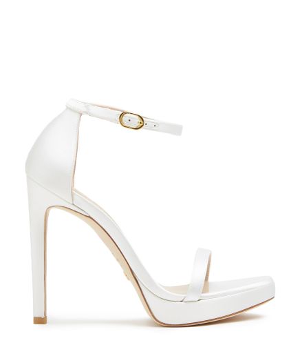 NUDIST DISCO, SANDALS, , SATIN - Stuart Weitzman - Modalova