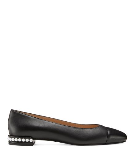 PEARL FLAT, FLATS AND LOAFERS, , LACQUERED NAPPA - Stuart Weitzman - Modalova