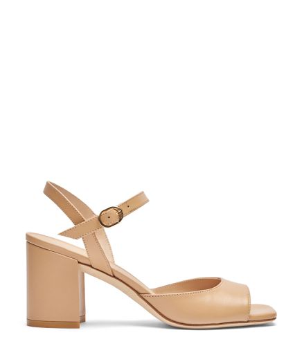 TIA 75 BLOCK SANDAL, SANDALS, , SMOOTH CALF - Stuart Weitzman - Modalova