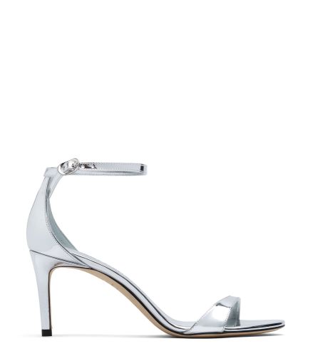 NUDIST II SANDAL 75, SANDALS, , LEATHER SPECCHIO - Stuart Weitzman - Modalova