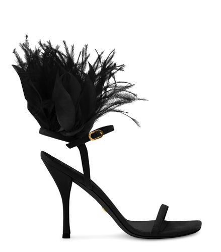 PLUME 100 SANDAL, Last chance, , SUEDE - Stuart Weitzman - Modalova