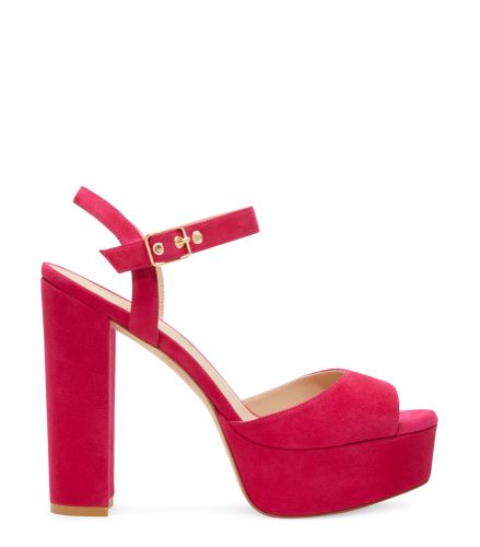 RYDER 95 PLATFORM SANDAL, Last chance, , SUEDE - Stuart Weitzman - Modalova