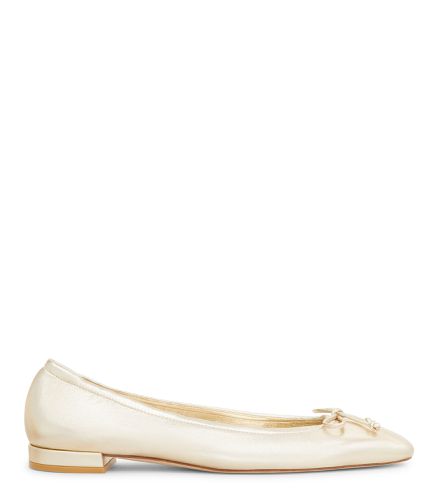 BRIA BALLET FLAT, FLATS AND LOAFERS, , LIQUID METALLIC - Stuart Weitzman - Modalova