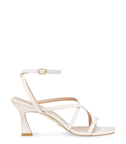 OASIS 75 ANKLE-STRAP SANDAL, Last chance, , LACQUERED NAPPA - Stuart Weitzman - Modalova